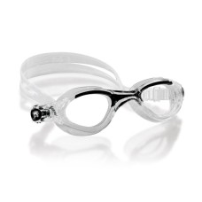 Очки FLASH SMALL, прозрачный силикон / черные / линзы прозрачные Cressi DE203050