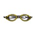 Очки для плавания LEGЕND затяжка Easy-CLIP,покрытие Аnti-FOG,рамка/линза- черный-желтый/дымчат Saeko P410AV05211