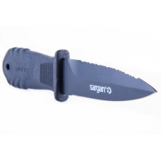 Нож "ДУШМАН" для подводной охоты черненый Sargan TEKDAG2